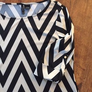 Chevron tunic.
