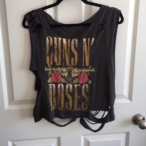 Guns and roses band tee