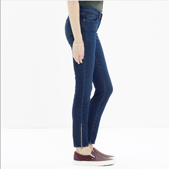Maxwell skinny skinny ankle zip jeans