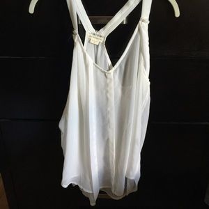 Obey propaganda sexy semi sheer tank