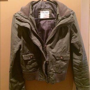 Dark Green Jacket by Love Tree