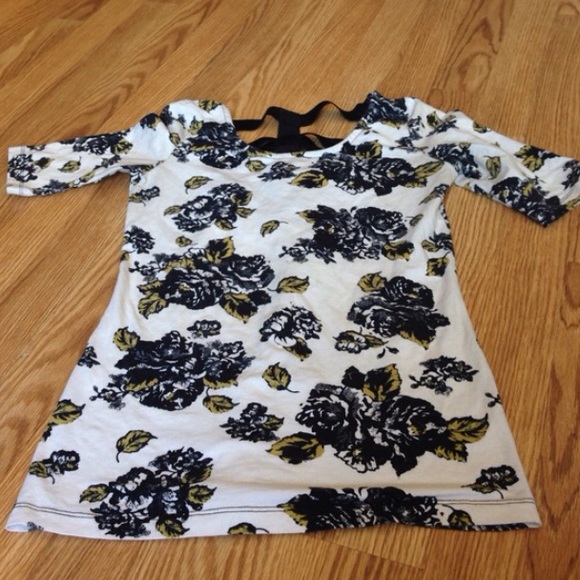 quarter sleeve forever 21 shirt