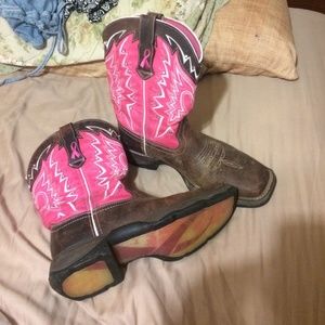 Cancer awareness boots