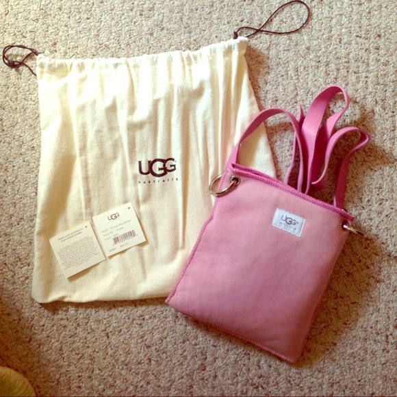 UGG Handbags - Pink UGG Pocket Messenger
