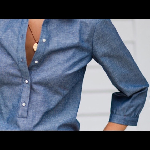 Darling Emersonmade chambray blouse.