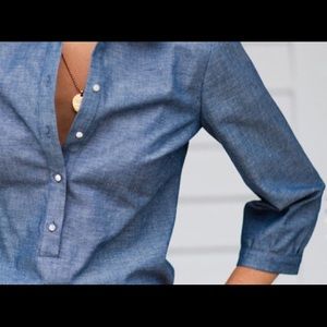 Darling Emersonmade chambray blouse.