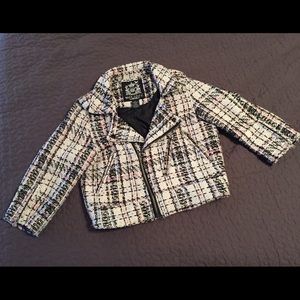 tweed short blazer!