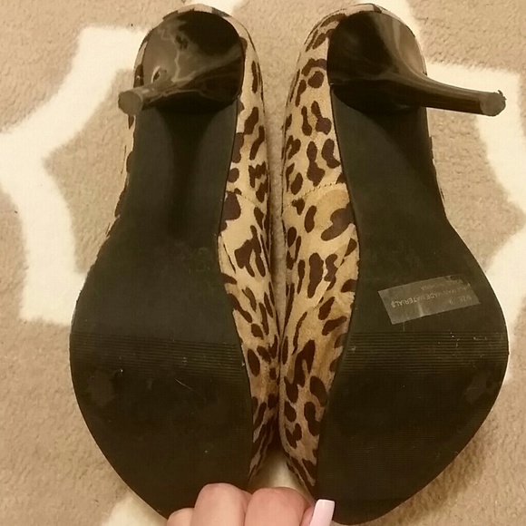 Adorable Charlotte Russe cheetah print heals ! - Picture 3 of 4