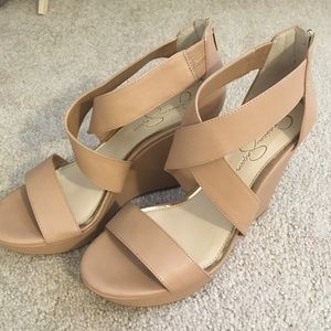 Jessica Simpson Jinxxi Platform Wedge Sandals