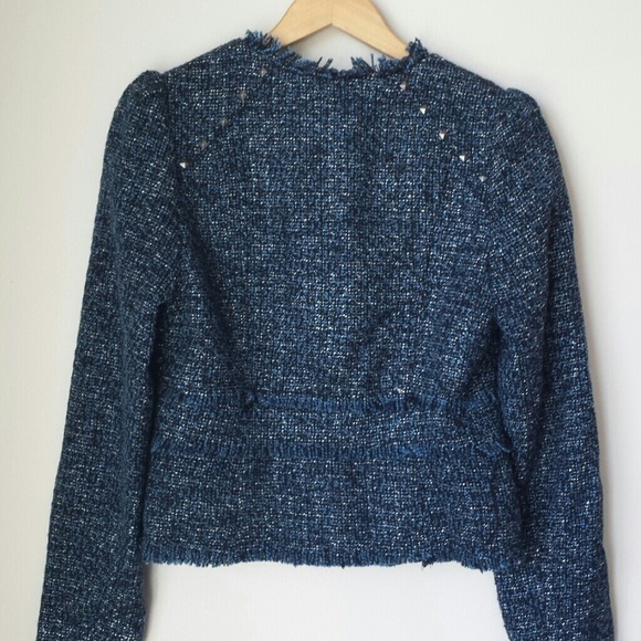 *SOLD*LIKE NEW* PRICE FIRM* INC TWEED JACKET* - Picture 3 of 4