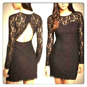 Backless cocktail dress