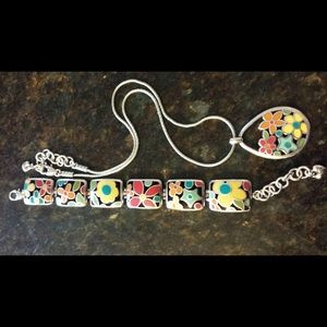 Brighton necklace and bracelet set