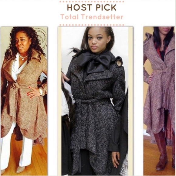 Only 2 left ๐จPrice Reduced ๐HP๐HiLo Tweed Coat - Picture 4 of 4
