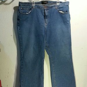 Plus size jeans.