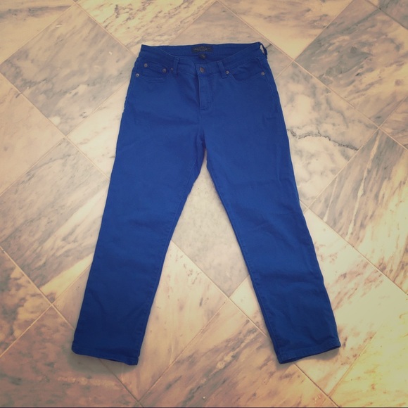 LAUREN RALPH LAUREN cobalt blue jeans!
