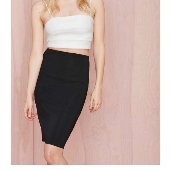NWT Pencil Skirt with Exposed Zip - Picture 2 of 4