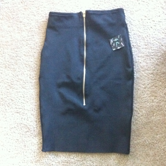 NWT Pencil Skirt with Exposed Zip - Picture 4 of 4