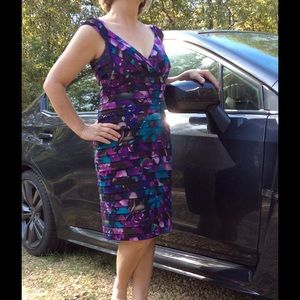 ✔️Pretty Purple Floral Dress✔️