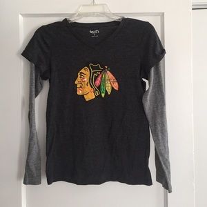 Blackhawks Tee by Alyssa Milano