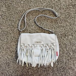 Fringe cross body bag
