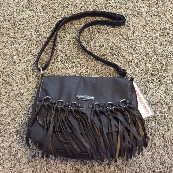 Fringe crossbody bag
