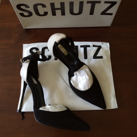 Schutz Irma Ankle Strap Pumps