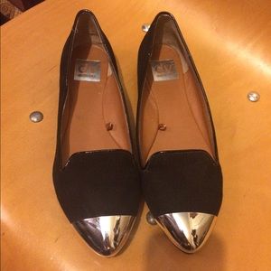 Dolce vita chrome tip flats
