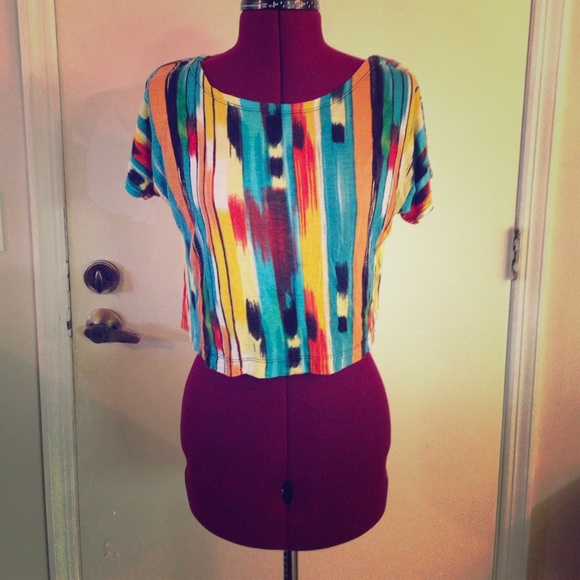Colorful cotton top! Super fun!