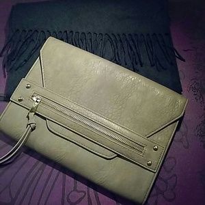 Taupe Clutch