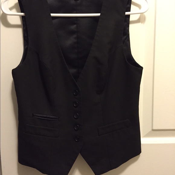 Black Business Casual vest