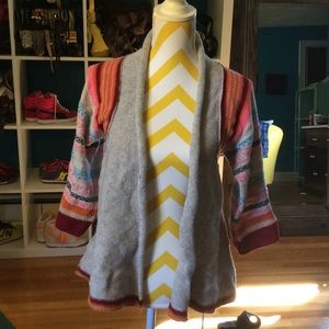 Pre-loved free people cardigan size m.
