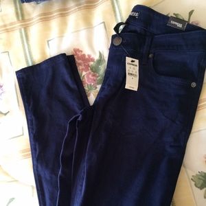 Express dark navy jeans