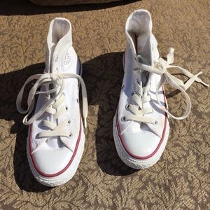 Converse white High Top