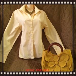 TALBOTS "Perfect Long-Sleeve Shirt"
