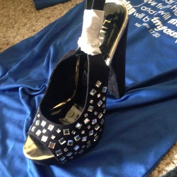 Beautiful high heeled sandals