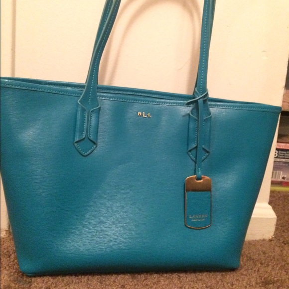 Ralph Lauren Turquoise Shopper