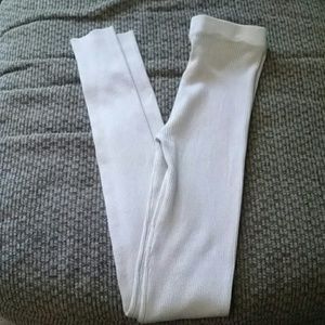 Ribbed leggings
