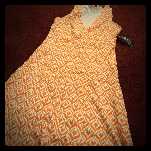 Work dress, v neck