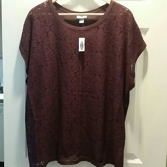 Sheer shirt old navy