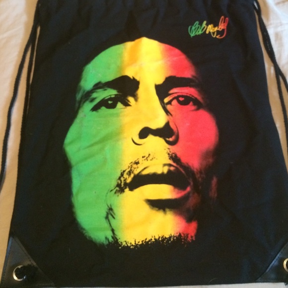 Bob Marley Drawstring Bag