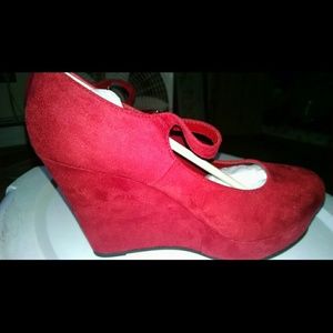 Wedge Maryjane shoes