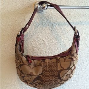 Coach shoulder purse
