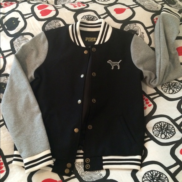 ✨RARE✨Wool Varsity Jacket by VS Pink