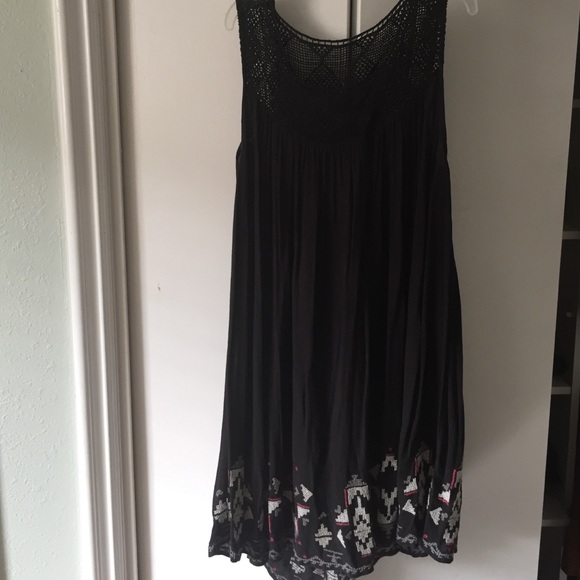 Urban outfitters crochet boho dress