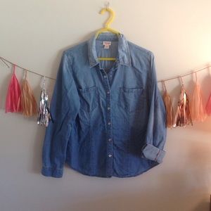 Chambray button down