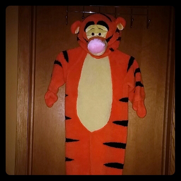 Your little Tiger dressed like Tigger!