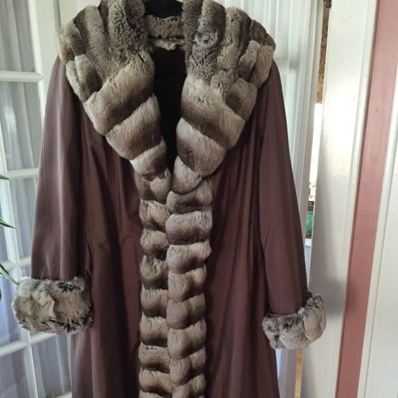 Mink/Chinchilla Fur Coat