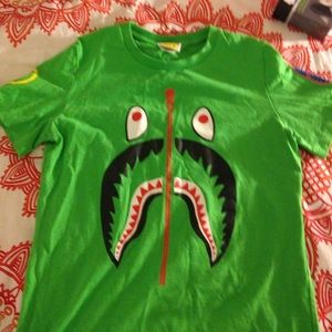 Bape shark t shirt