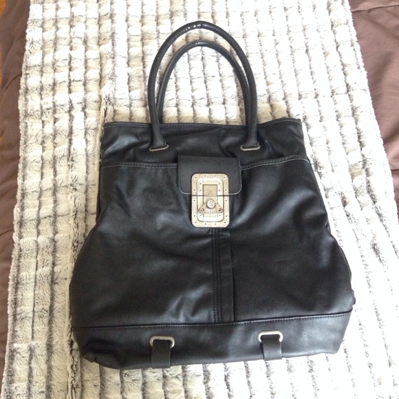 Diesel leather shoulder bag
