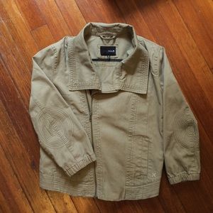Hurley khaki motojacket